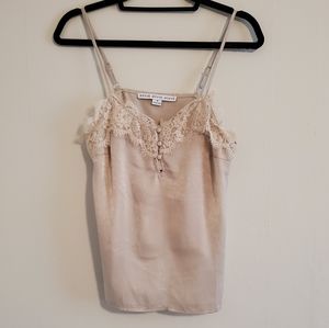 Lace-Trim Tank Top